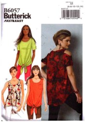 6057 butt tunic
